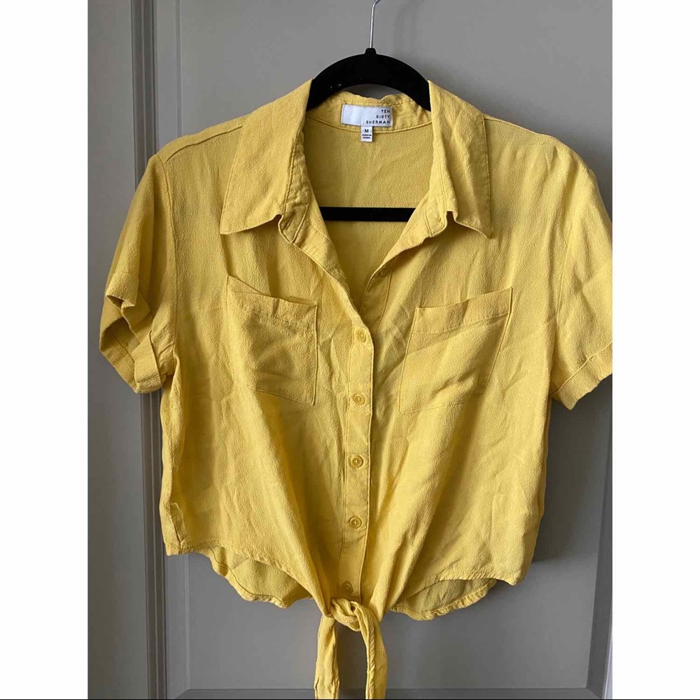 Ten Sixty Sherman Tie Blouse